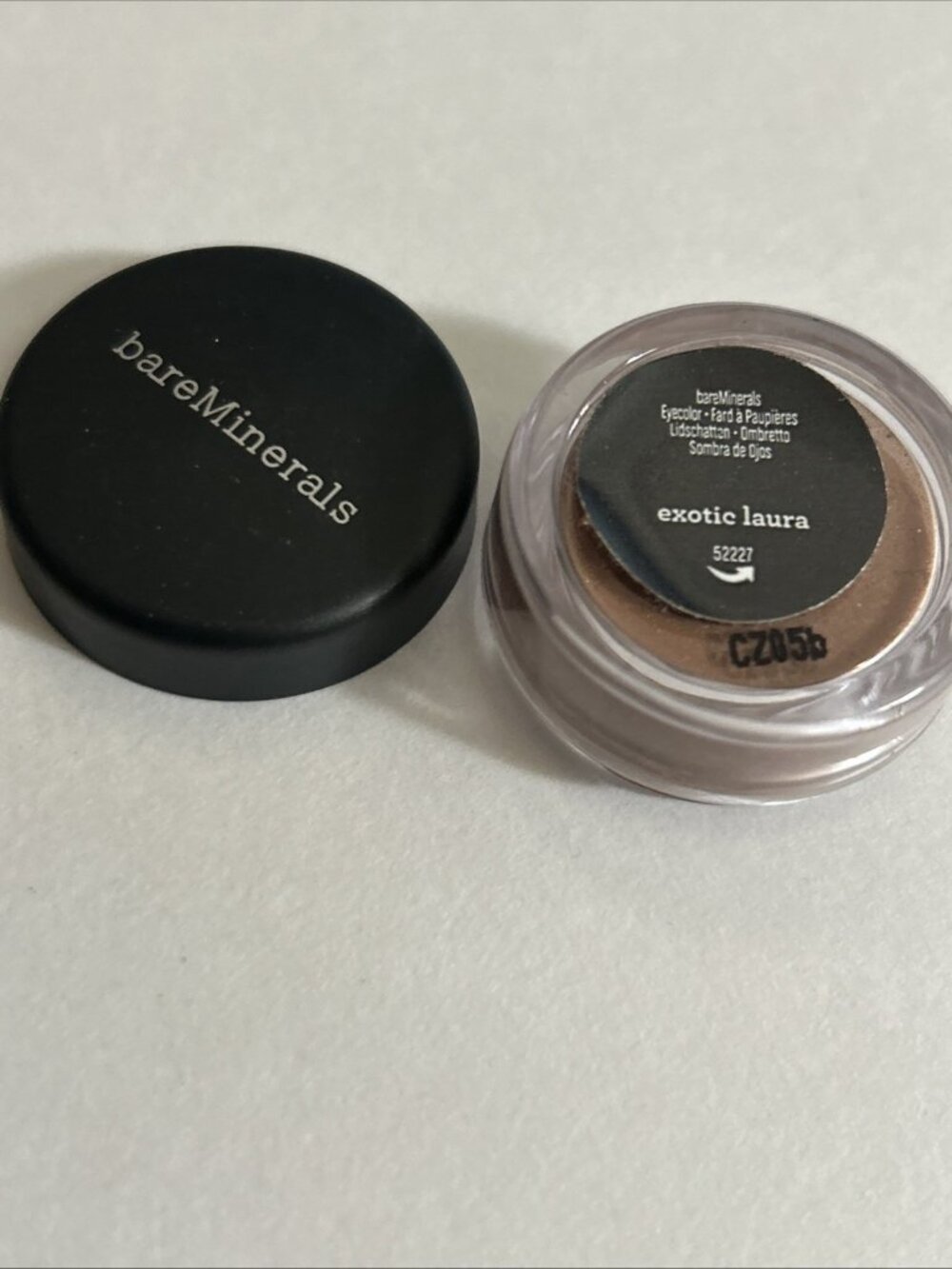Bareminerals Bare Eyeshadow .01 Oz Exotic Laura (brown Bronze) Rare New Sealed